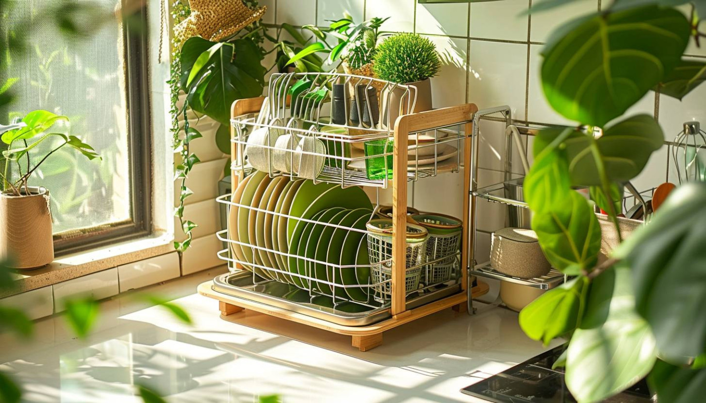 Les avantages des matériaux écologiques dans les égouttoirs à vaisselle modernes